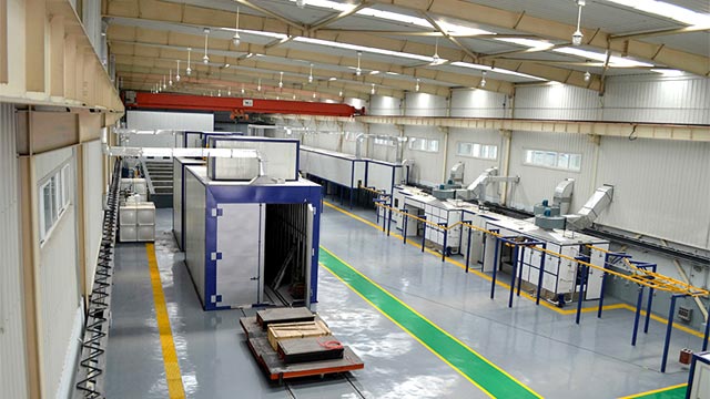 某噴涂行業(yè)企業(yè)無刷電機(jī)案例